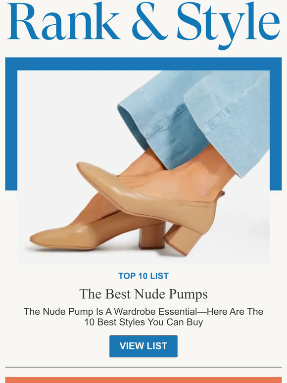 Rank Style The Best Nude Pumps According To Reviewers Are