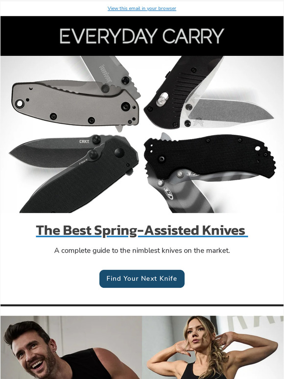 Everyday Carry The Best Spring Assisted Knives Milled