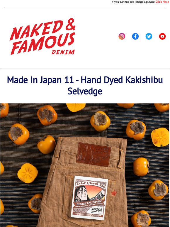 Naked And Famous Denim Now Available Naked Famous Denim Made In