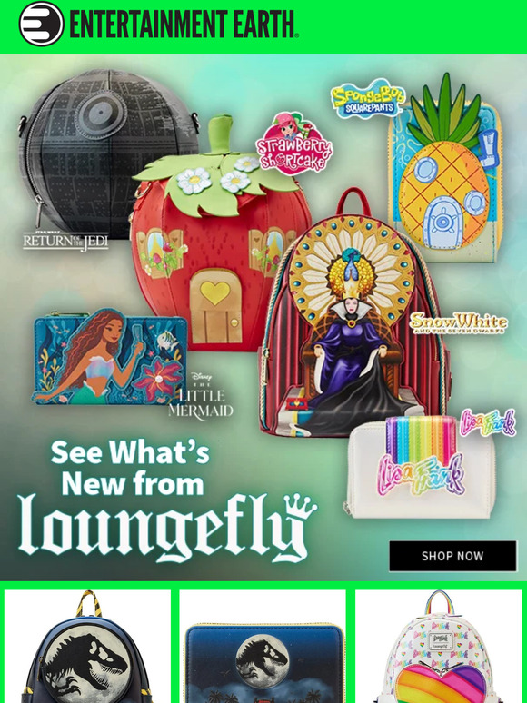 Entertainment Earth Refresh Your Accessories With New Loungefly Milled