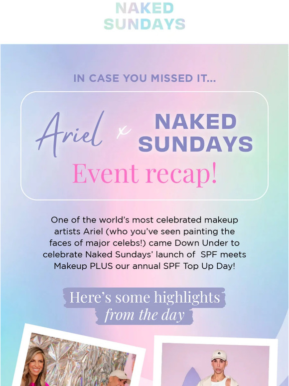 NAKED SUNDAYS Ariel X Naked Sundays Milled