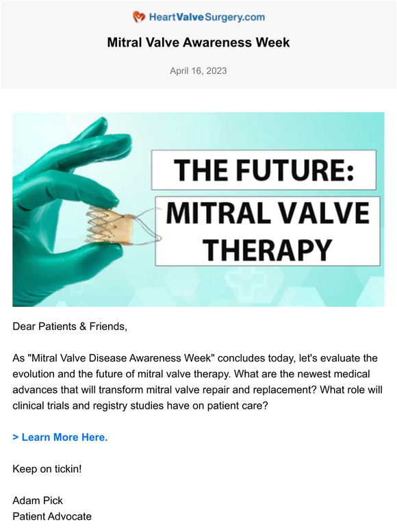 Patient S Guide To Heart Valve Surgery Unique Ebook Mitral Valve