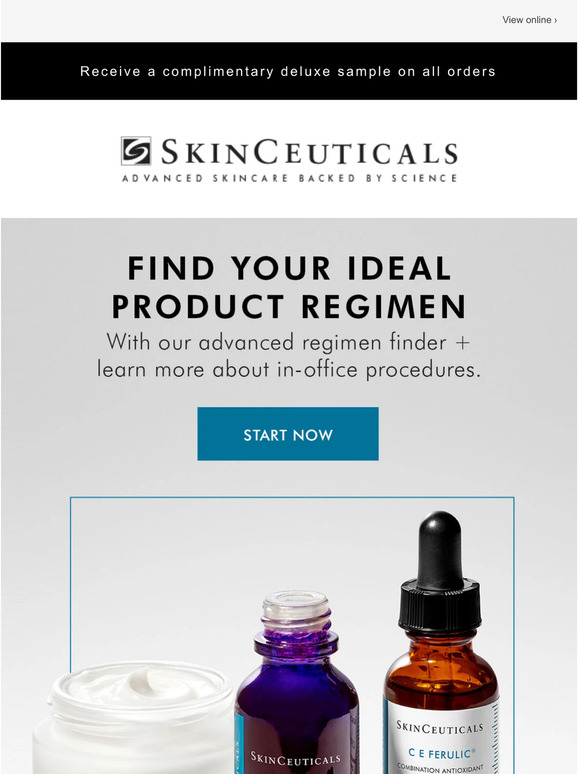 Skinceuticals Find Your Ideal Regimen Milled