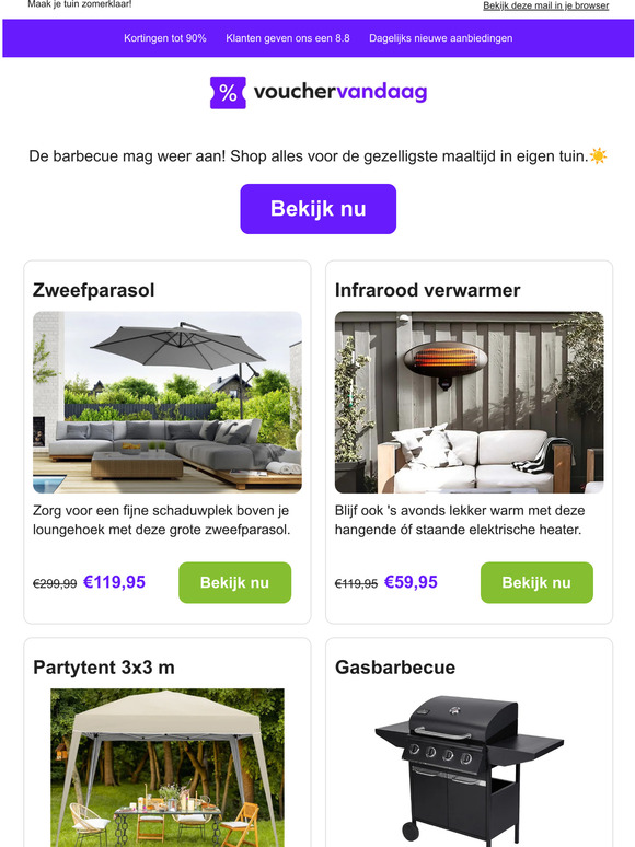 Vouchervandaag Nl Loungesets Planten Tuinpaviljoen En Meer Milled