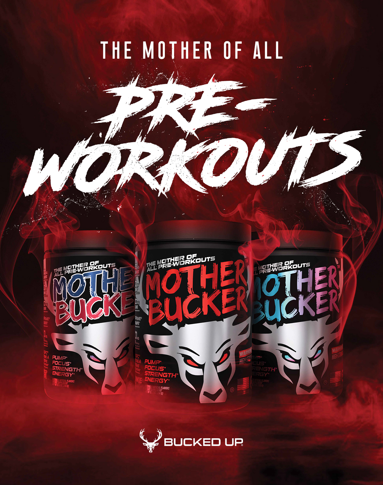 GNC Have You Heard NEW Bucked Up Mother Bucker Pre Workout Is Here