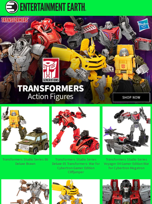 Entertainmentearth Transformers Studio Series Just Dropped Order