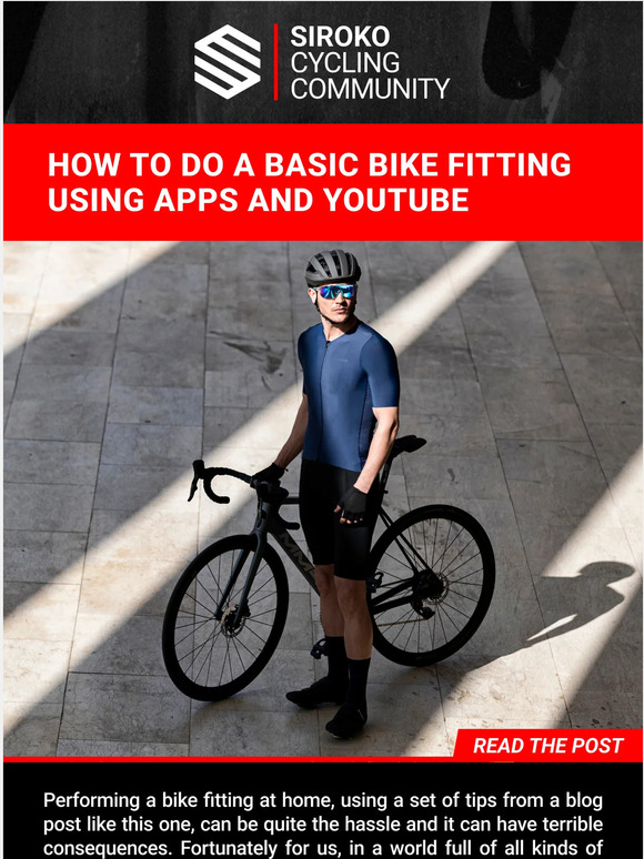 Siroko How To Do A Basic Bike Fitting Using Apps And Youtube Siroko