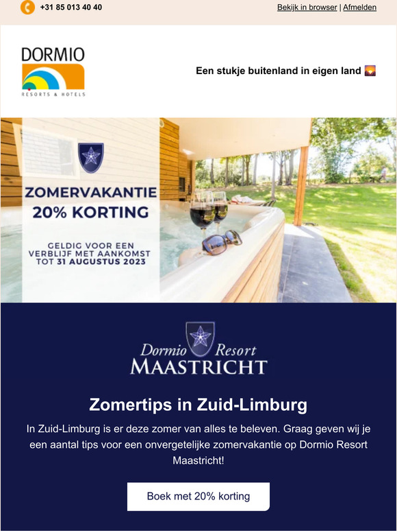 Dormio Holidays Ontdek Hier Onze Zomertips In Zuid Limburg Milled