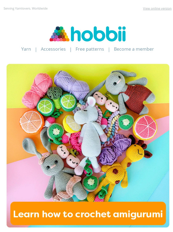 Hobbii Your Guide To Amigurumi Milled