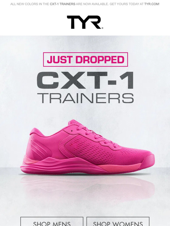 Tyr Sport New Colors Added Shop Cxt Trainers Milled