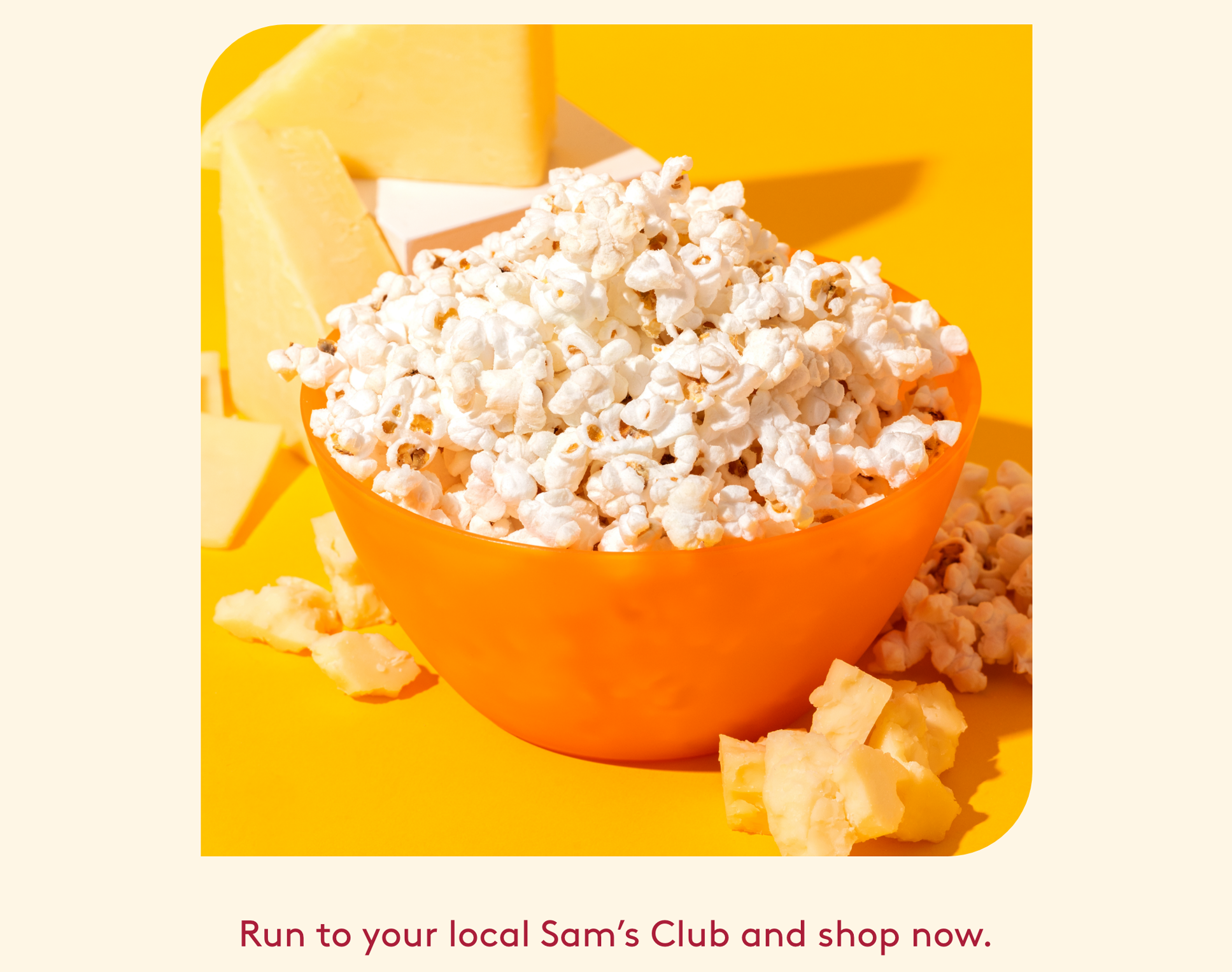 Popcornopolis Nearly Naked White Cheddar Now At Sam S Club Milled