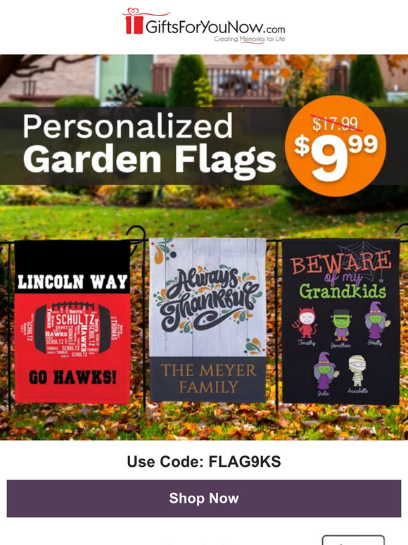 GiftsForYouNow Garden Flags The Finishing Touch To Your Outdoor