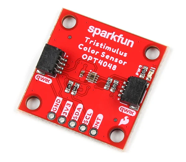 Sparkfun Iot Brushless Motor Driver And Tristimulus Color Sensors Milled