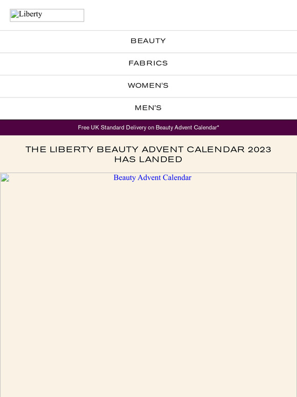 Libertylondon Go Go Go The Liberty Beauty Advent Calendar Is Now On