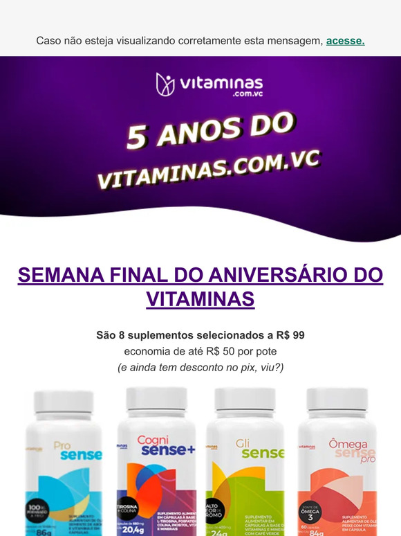 Jolivi Natural Health Ltimo Dia Anivers Rio Vitaminas Milled