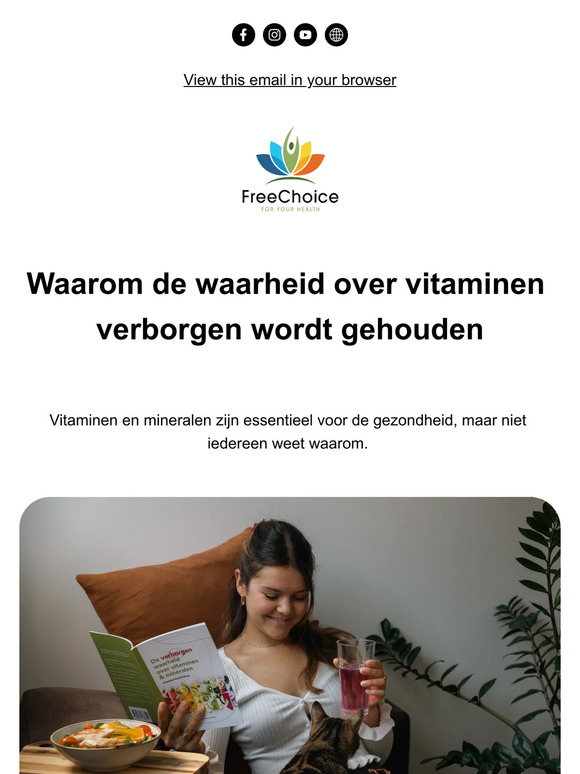 Freechoice For Your Health Waarom De Waarheid Over Vitaminen