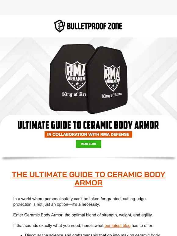 Bulletproof Zone Your 2023 Guide To Ceramic Body Armor Is Here Milled