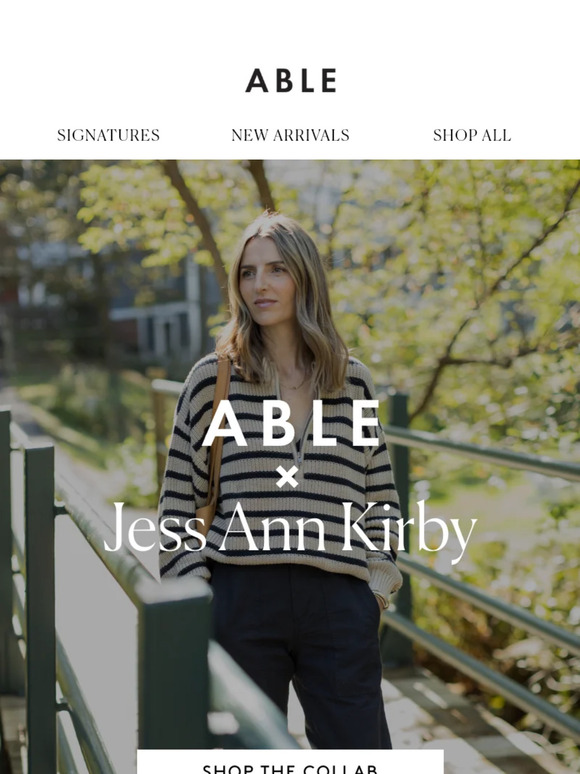 ABLE The Jess Ann Kirby Collab Milled