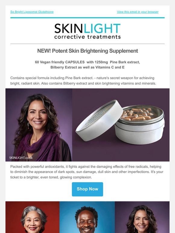 Skinlight New Skin Brightening Capsules By Hyperfade Milled