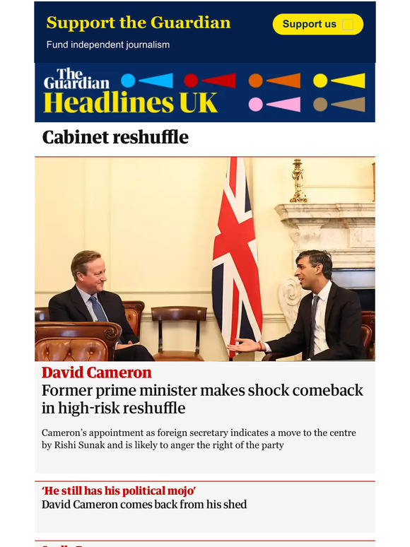 The Guardian Soulmates The Guardian Headlines David Cameron Makes