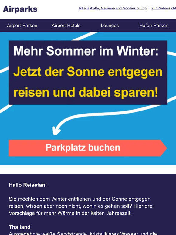 Airparks de Einfach besser Parken schönsten Reiseziele im