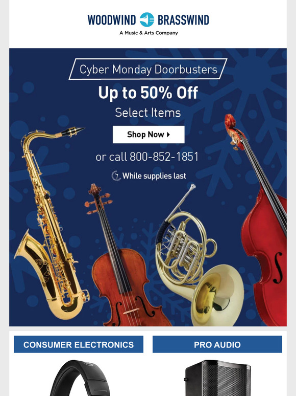 Woodwind Brasswind Cyber Monday Has Arrived Milled