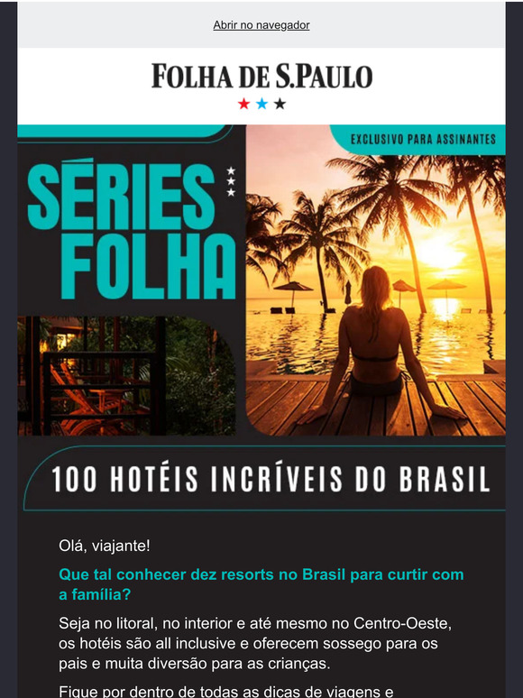 Livraria da Folha Conheça os 10 melhores resorts do Brasil para curtir