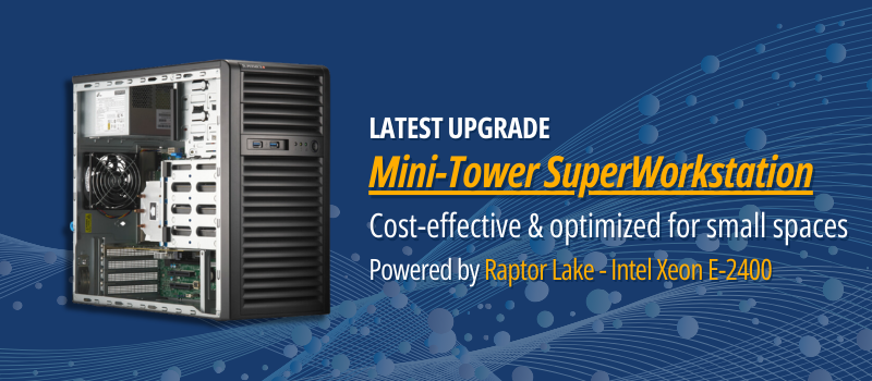 Supermicro Latest Mini Tower Superworkstation Is Here Milled