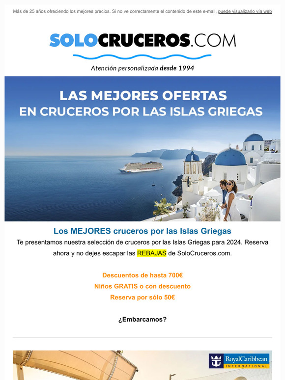 Solo Cruceros Cruceros 2024 Por Las Islas Griegas Milled