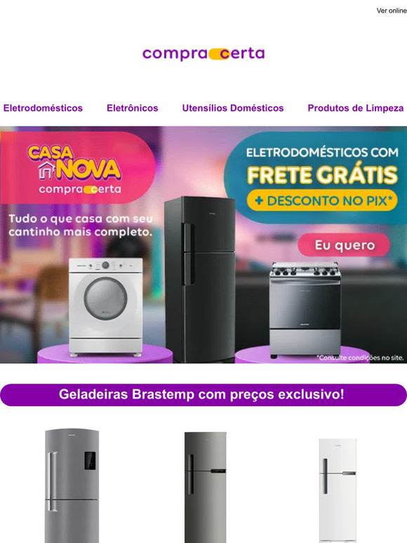 compracerta BR Brastemp e Consul descontaços Milled