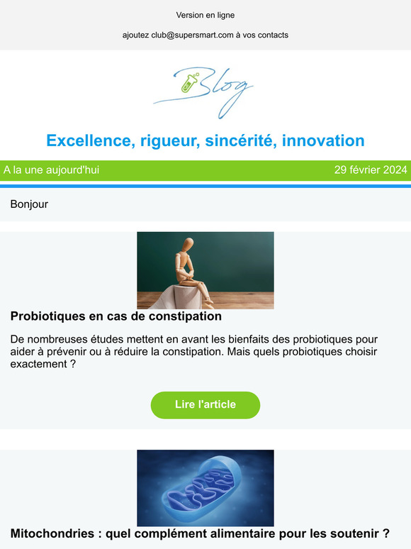 Supersmart Quels Probiotiques En Cas De Constipation Soutenir