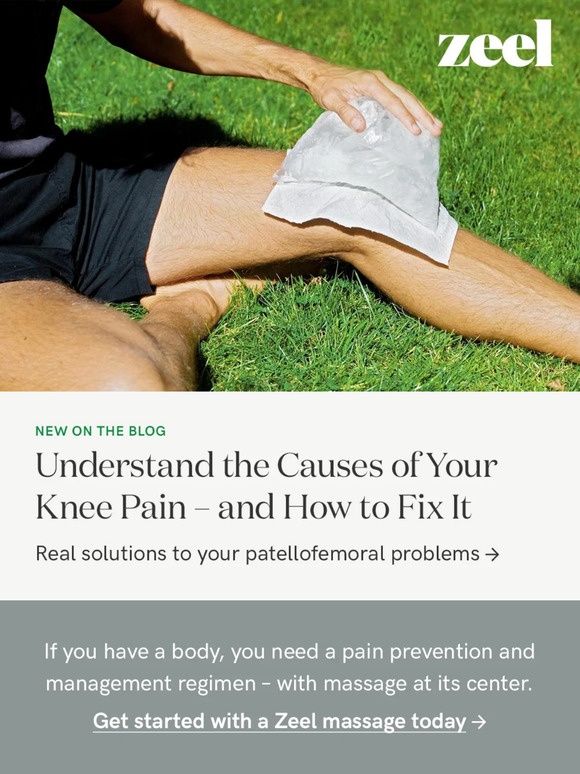 Zeel Your Guide To Knee Pain And Its Solutions Milled