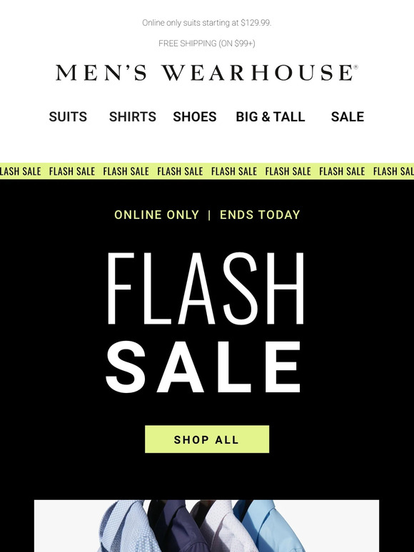 Men S Wearhouse LAST DAY The Flash Sale Ends Today Milled