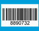 barcode 8890732