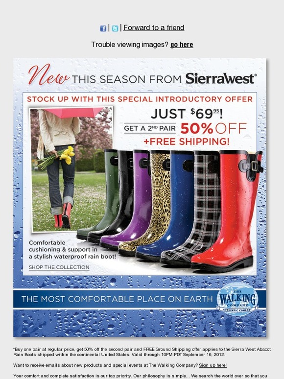 sierra west rain boots