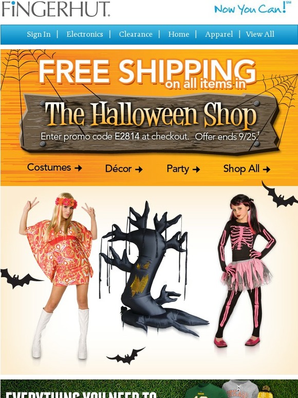 Fingerhut Fingerhut FREE Shipping on Our HALLOWEEN SHOP Products