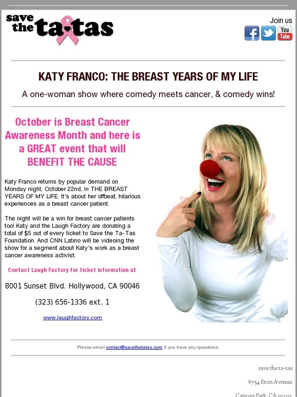 Laugh Factory Eevent in Los Angeles Oct 22nd