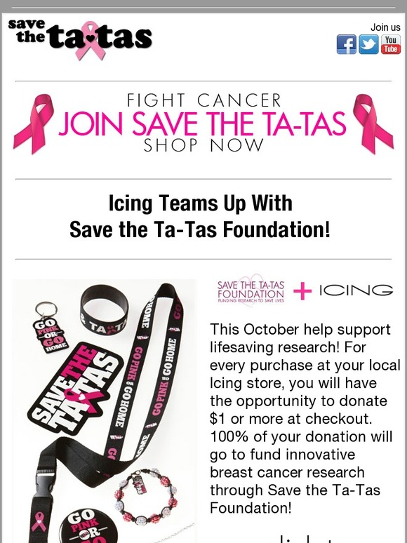 Join Save the ta-tas and Icing!
