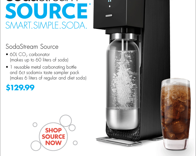 Bed Bath & Beyond New SodaStream Source. Hurry! Your offer is still