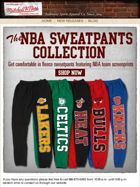 sweatpants nba