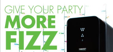 GIVE YOUR PARTY MORE FIZZ sodastream  SHOOTING STAR MIXED DRINK COS-MOJITO GINGER JULEP