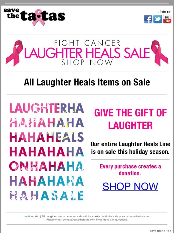 Laughter Heals On Sale