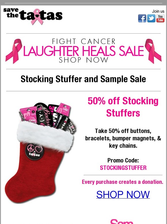 Stocking Stuffer and Sample Sale