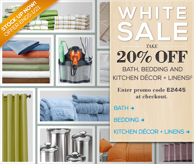 Fingerhut Fingerhut Take 20 OFF your FAVORITE Bedding, Bath and