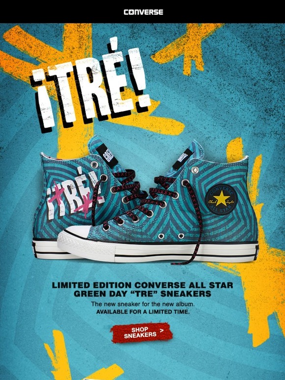 converse green day