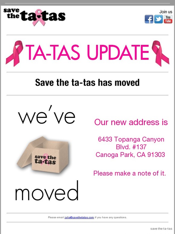 Important Update - We've Moved