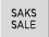 Saks Sale