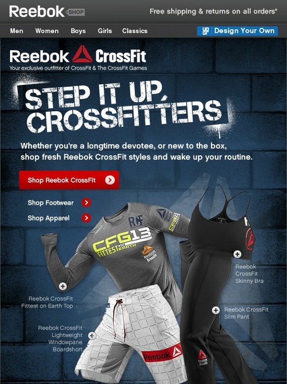 Reebok New Reebok CrossFit Gear Now Available! Milled