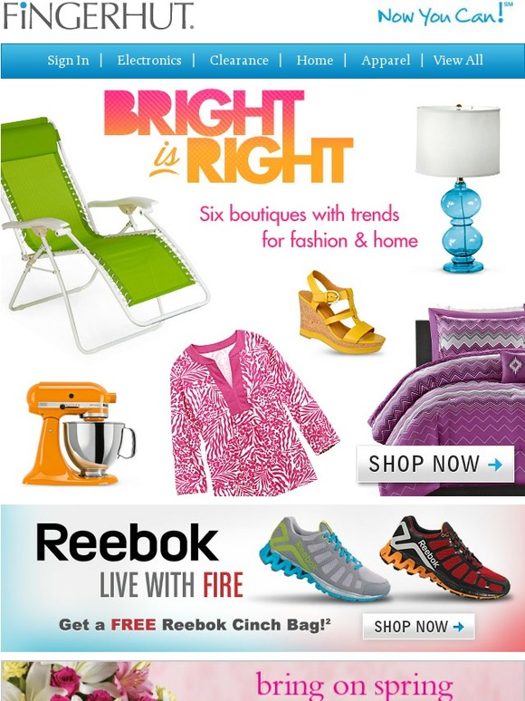 Fingerhut Fingerhut SIX Spring Shops! Find something for everyone