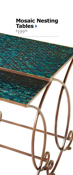 Mosaic Nesting Tables $199.95 